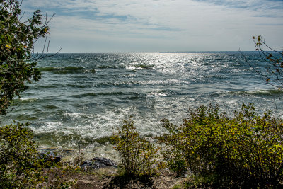 Whitefish Bay on Lake Michigan