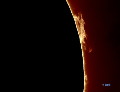 Sun April 6, 2014 Eastern Prominence