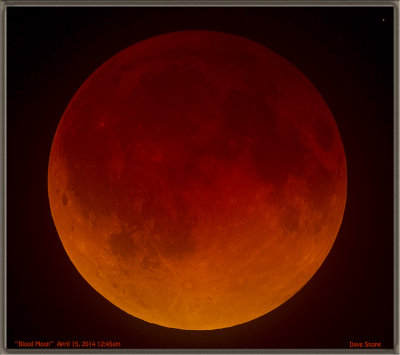 Lunar Eclipse April 15, 2014