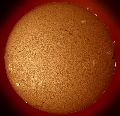 28 April 2014 Sun Full Disk