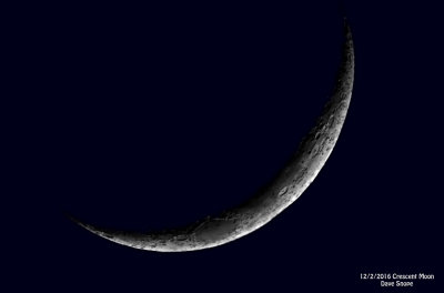 Crescent Moon 2Dec16