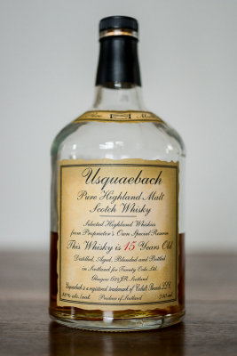 Usquaebach 15 ans/years