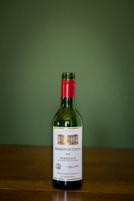 Marquis de Chasse 2011, Appellation Bordeaux Contrôlée (v. commentaire ci-dessous)