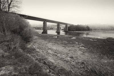 Pont de la voie ferrée, Trois-Pistoles (Québec).