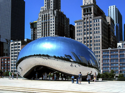 The Chicago Bean in Millenium Park  IMG_1388r1200.jpg