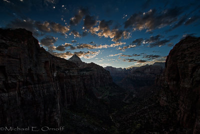From Atop the Great Arch at Canyon Overlook