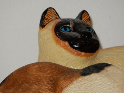 Ceramic cat face 