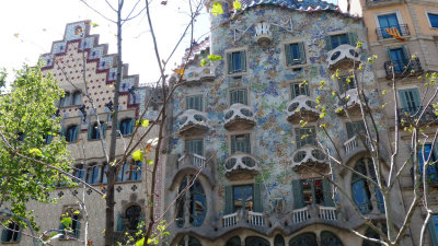 Gaudi Architecture in Barcelona