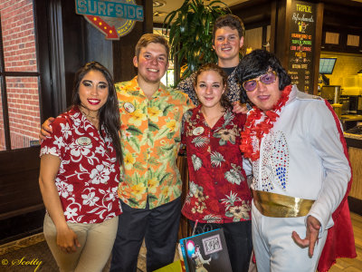 Elvis Night at Truet's Luau