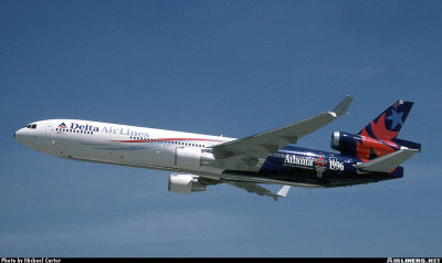 Delta MD-11 in Olympic Livery
