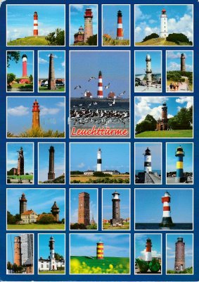 Lighthouses in northern Germany