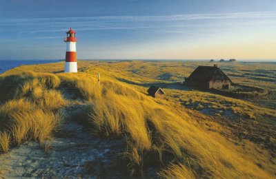 Ellenbogen Lighthouse, The Island of Sylt, Germany