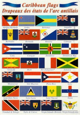 Caribbean flags