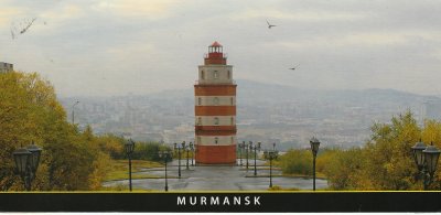 Memorial Lighthouse, Murmansk, Russia