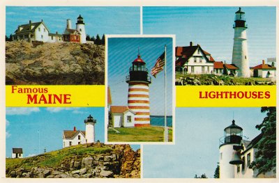 Lighthouses of Maine, USA