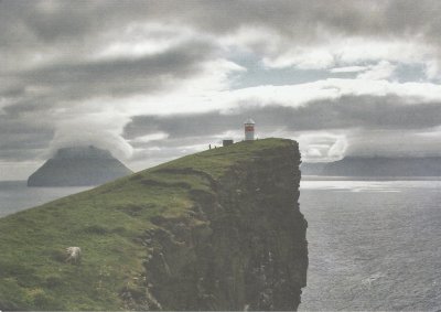 Stra Dmun Lighthouse, Sueroy, Faroe Islands, Denmark