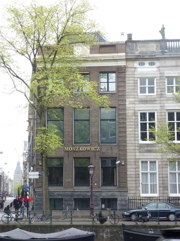 Voormalig kantoor Moszkowicz in Amsterdam