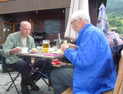 Lunch in Les Houches