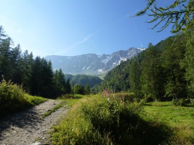 Le Ponturain vallei bij Les Lanches