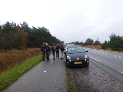 Start nabij Flevoweg/Koningsweg