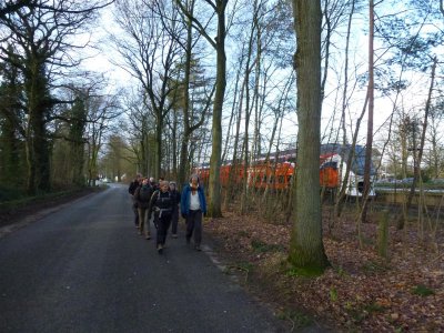 Zuiderzeepad Wandeling Nunspeet - Kampen dd 4/5 januari 2014