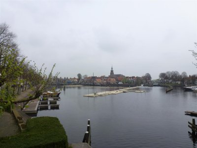 Zuiderzeepad Wandeling Blokzijl - Oosterzee dd 5/6 april 2014