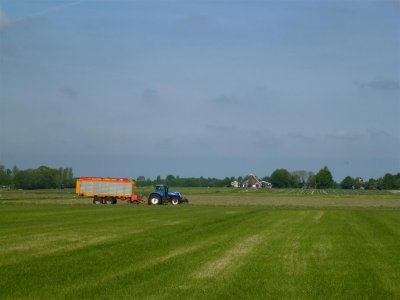 Vrijdag en zaterdag wordt er overal gehooid