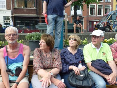 Op de boot Bierkade De Ooievaart