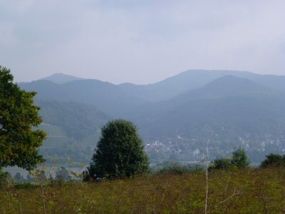 Uitzicht op Siebengebirge