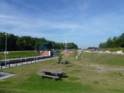 Koppelsluis in Klazienaveen