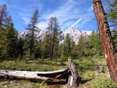 richting Lac Miroir
