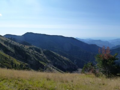 afdaling col des deux Cares