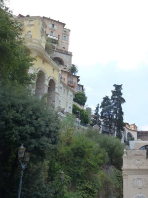 Monaco, bij Church of Sainte Dvote