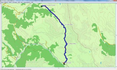 Fouillouse - Larche 13,5 km