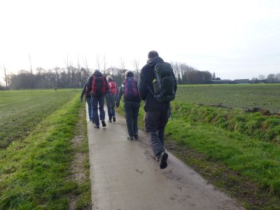 Noaberpad Wandeling Glane - Donnerburg 12/13 december 2015