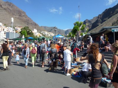 Markt Valle Gran Rey (op zondag)