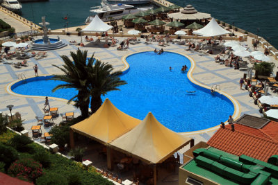 Pool at Malta hotel
