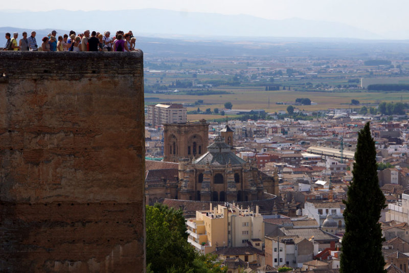 Cathedral, view from Alhambra
