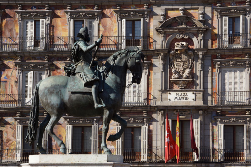 Charles III, Plaza Mayor