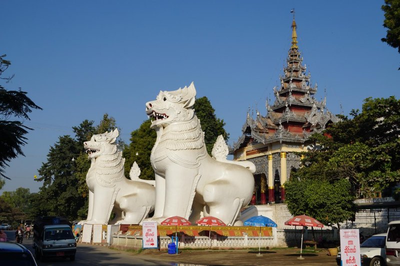 South Entrance of Mandalay Hill