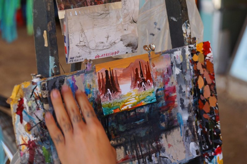His Painting
