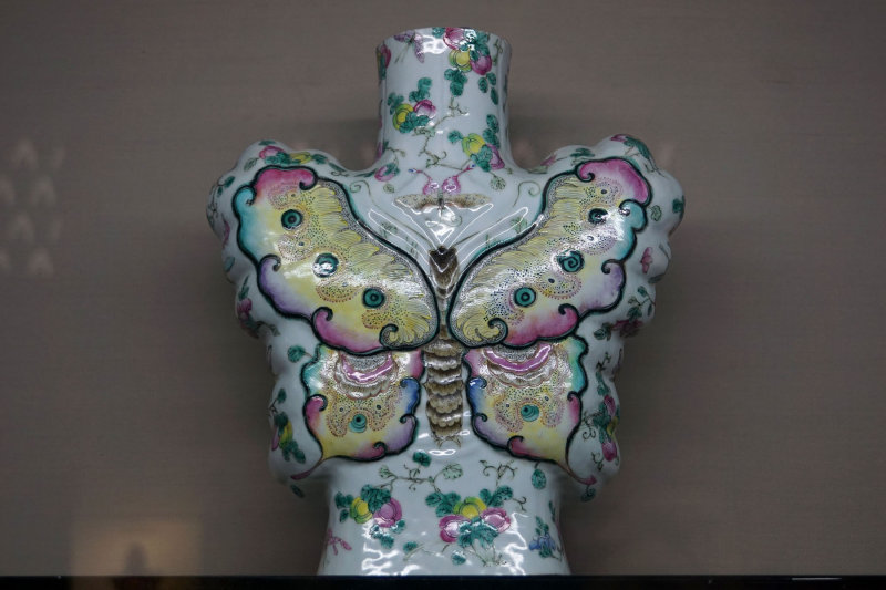 Japanese butterfly pot