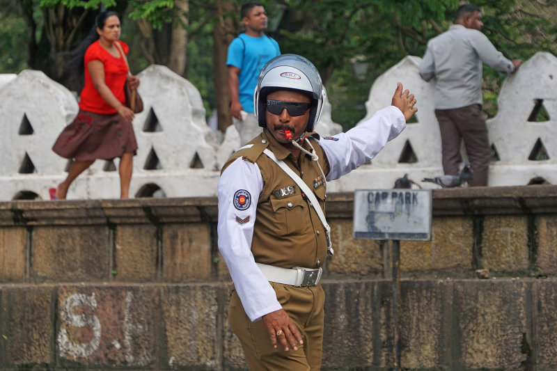 Traffic policeman
