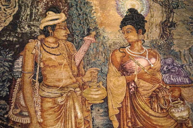A Princess who brought the Tooth to Sri Lanka