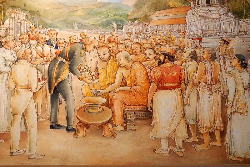 A British governor handed over the Tooth