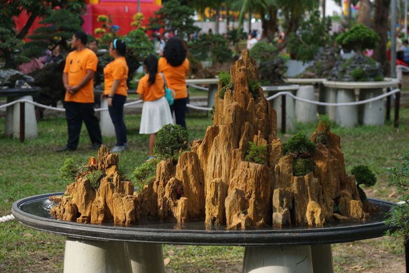 Flower Festival in Tao Dan Park