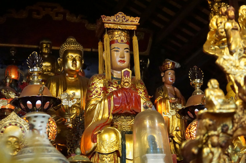A temple near Ho Chi Minh Museum