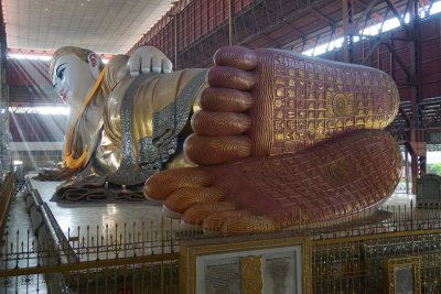 Reclining Buddha, 65m long