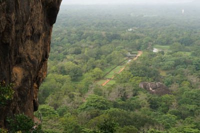 View on the way up