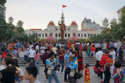 Flower Festival on Nyuen Hue Street